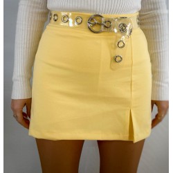 Falda pantalón amarillo