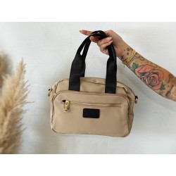 Bolso  naylon camel