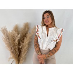 Camisa bordada colores