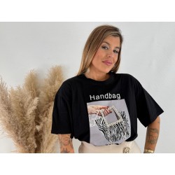 Camiseta bolso cebra