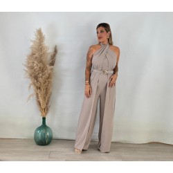 Mono cruzado taupe