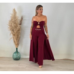 Conjunto licra burdeos