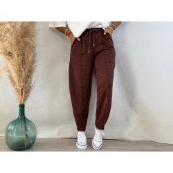 Pantalón sport brillo