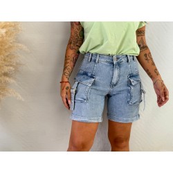 Vaquero bermudas cargo