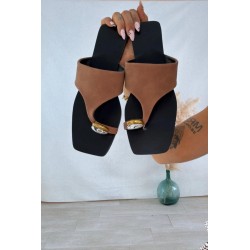 Sandalias doble anillo