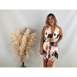 Vestido vuelo estampado...
