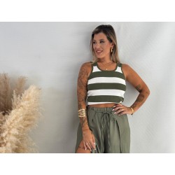 Jersey rayas verde