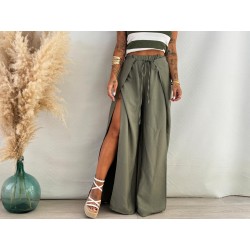Pantalón capa verde