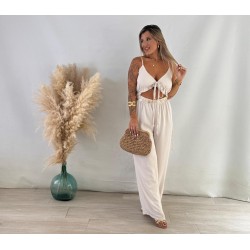 Mono volante beige