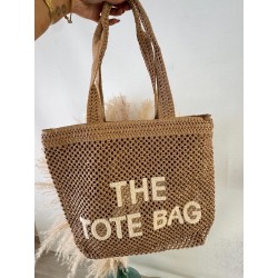 Bolso playa beige