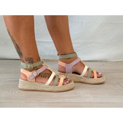 Sandalias esparto colores