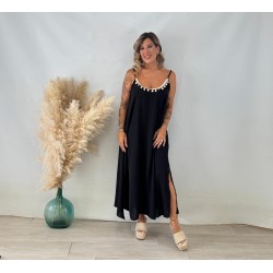 Vestido monedas crochet