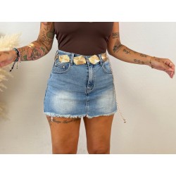 Falda pantalón vaquera