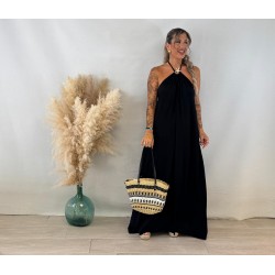 Vestido estrella negro