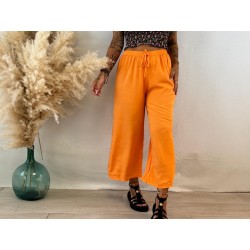 Pantalón tobillero naranja