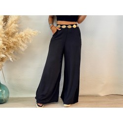 Pantalón palazo negro