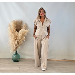 Conjunto sport cremallera...