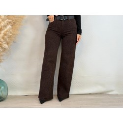 Pantalón print leopardo