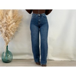 Vaquero recto lavado