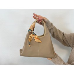 Bolso taupe lazo