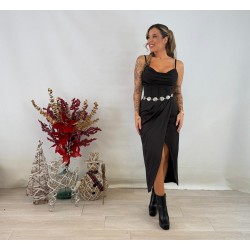 Vestido corset negro