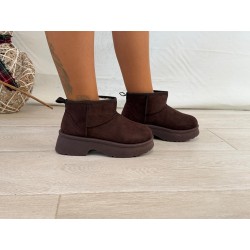 Botín pelos marrón