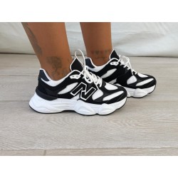 Zapatillas NB negro/blanco