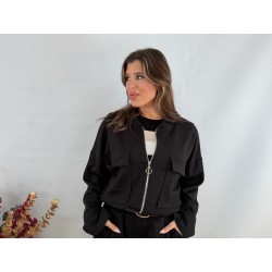 Chaqueta sport negra