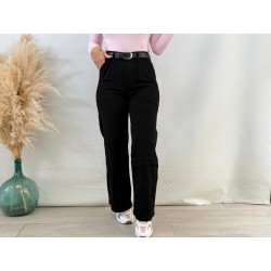 Vaquero bolsillo negro