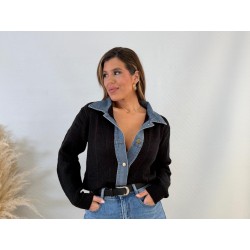 Rebeca vaquera/negra