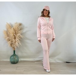 Chándal corset rosa