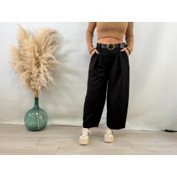 Pantalón balloon cinturón...