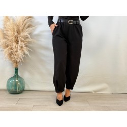 Pantalón cinturón negro