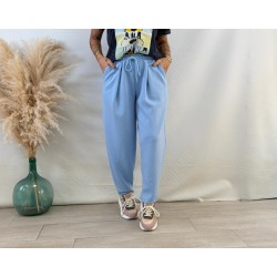Pantalón sport celeste