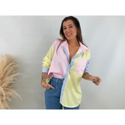 Camisa rayas tricolor