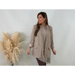 Blazer taupe