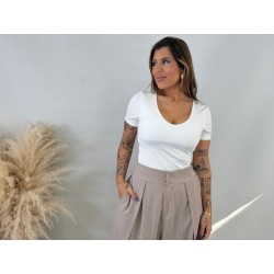 Camiseta licra blanca