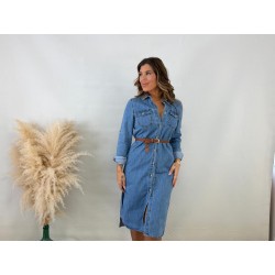 Vestido vaquero / cinturón