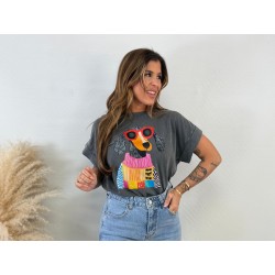 Camiseta perro ágata