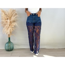 Vaquero encaje oscuro