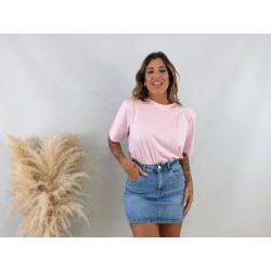 Falda vaquera bolsillos