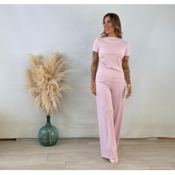 Conjunto asimétrico rosa