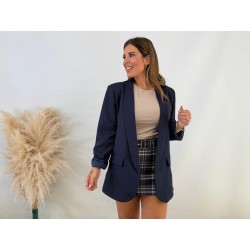 Blazer forro azul