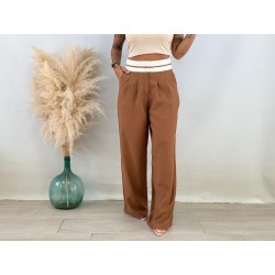 Pantalón cintura camel