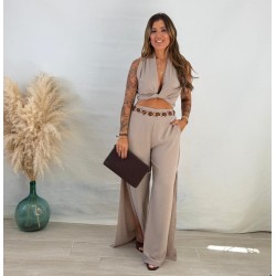 Conjunto lazada taupe