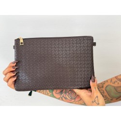 Cartera bolso marrón