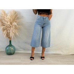 Bermuda brillo vaquera