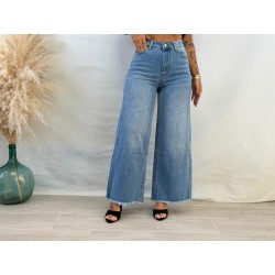 Vaquero palazo flecos