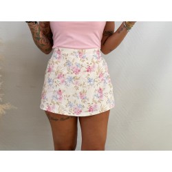 Falda pantalón estampada