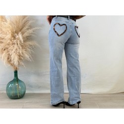 Vaquero corazón print